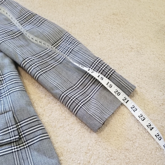 Zara Women's Plaid Blazer M - Picture 9 of 9